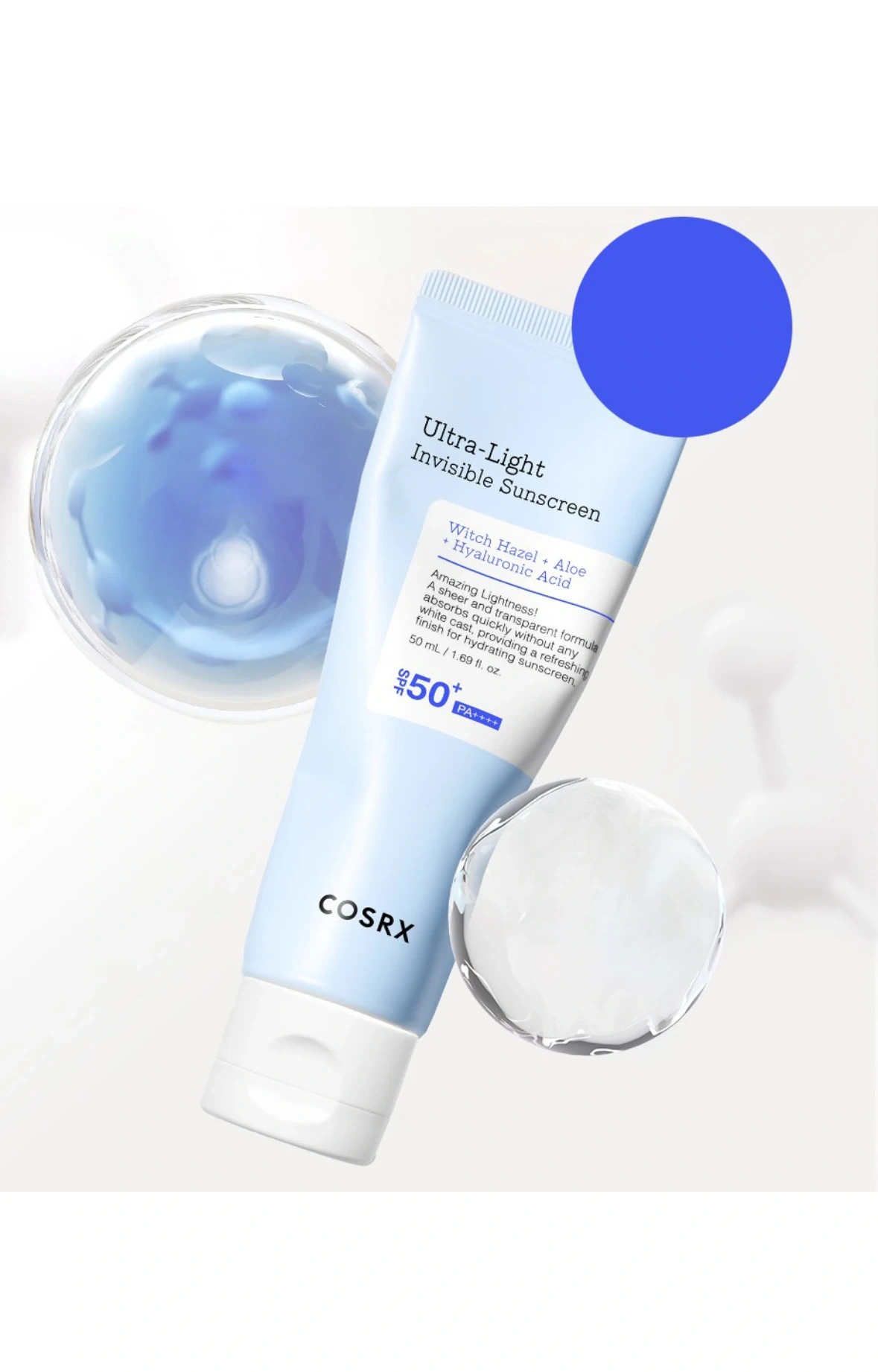 Ultra-Light Invisible Sunscreen SPF50+